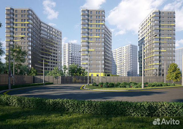 2-к квартира, 56.9 м², 3/16 эт. 2-к квартира, 56.9 м², 3/16 эт.