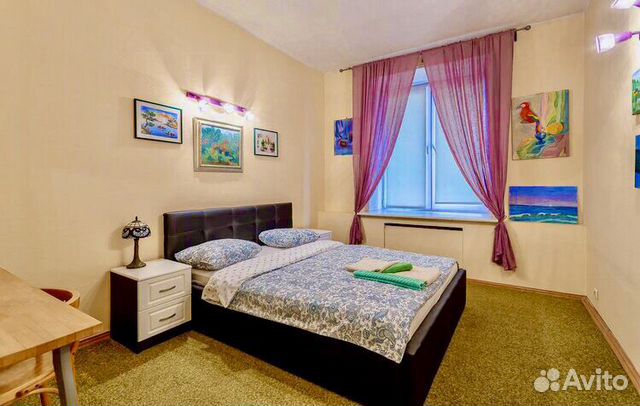 

2-к. квартира, 55 м², 2 кровати