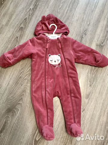 Комбинезон Baby Go утеплённый 74