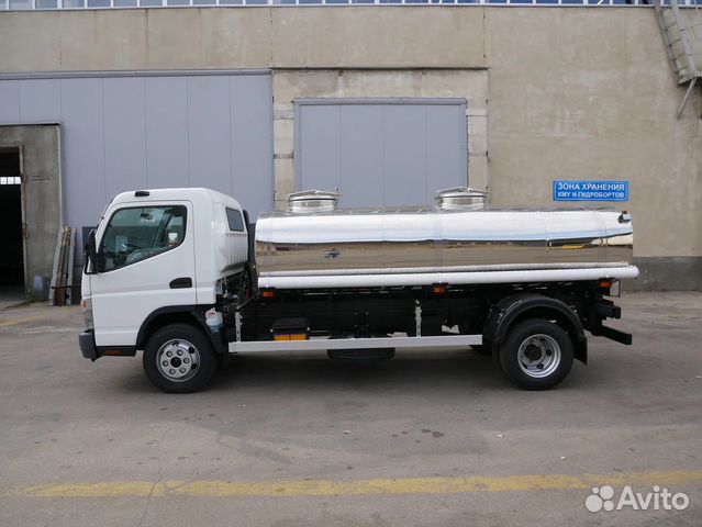 Молоковоз 5м3 на шасси fuso canter TF Молоковоз 5м3 на шасси fuso canter TF