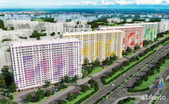 1-к квартира, 41.1 м², 17/19 эт.