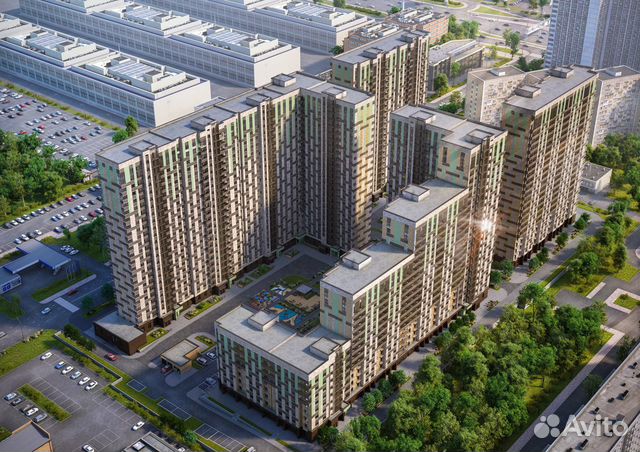 3-к квартира, 82.4 м², 13/22 эт. 3-к квартира, 82.4 м², 13/22 эт.