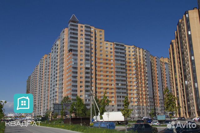 2-к квартира, 53.8 м², 3/25 эт.