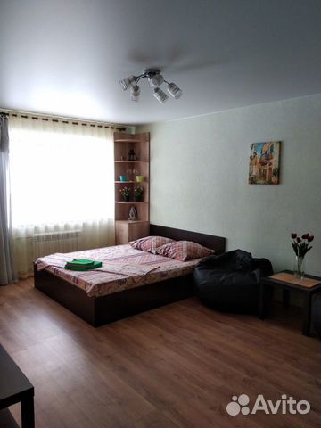 

Квартира-студия, 39 м², 2 кровати