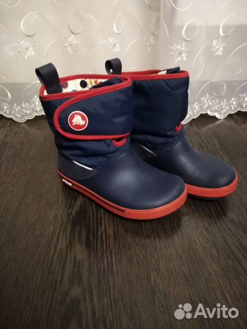 Сапоги Crocs размер j2