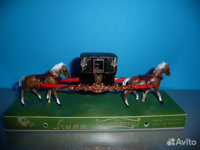 Brumm - 1/43 Portantina xvii век (конные носилки)
