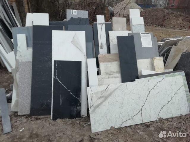 Остатки натурального и искусственного камня Остатки натурального и искусственного камня