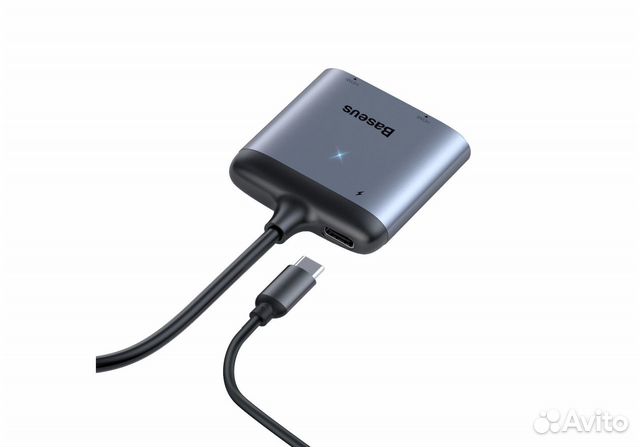 Переходник с USB-C на hdmi 2шт
