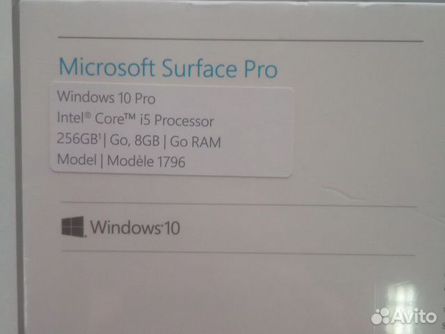 Microsoft Surface Pro 5 i5/256gb/8gb