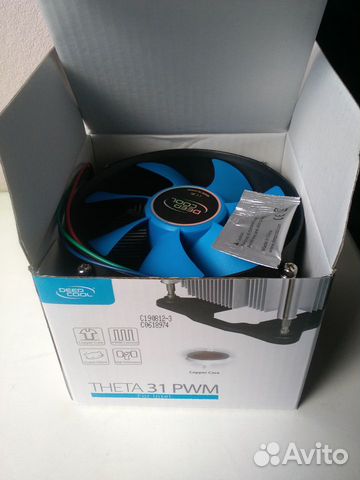 Кулер процеccорный новый Deepcool theta 31 PWM