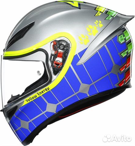 Шлем интеграл K1 AGV TOP/ rossi mugello 2015/ ML Шлем интеграл K1 AGV TOP/ rossi mugello 2015/ ML