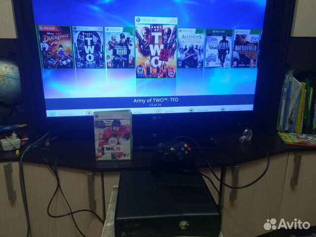 Xbox 360 PRO шитый+Игры+Sega+Dendy