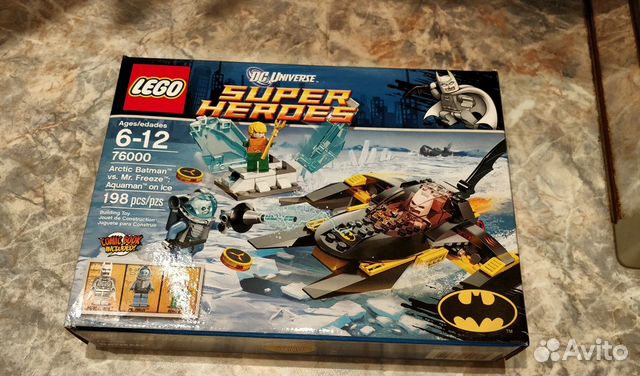 Набор Lego DC Super Heroes 76000 Аквамен на льду Набор Lego DC Super Heroes 76000 Аквамен на льду
