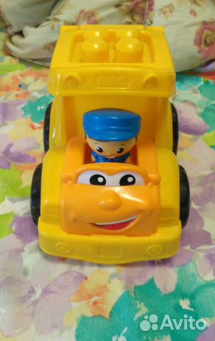 Машина Mega Bloks 25 см (автобус) Машина Mega Bloks 25 см (автобус)