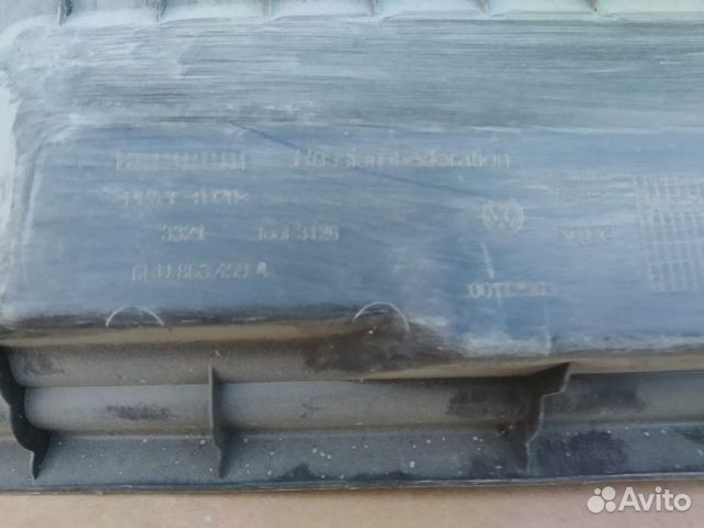 Накладка задней панели VW Passat b7 Накладка задней панели VW Passat b7