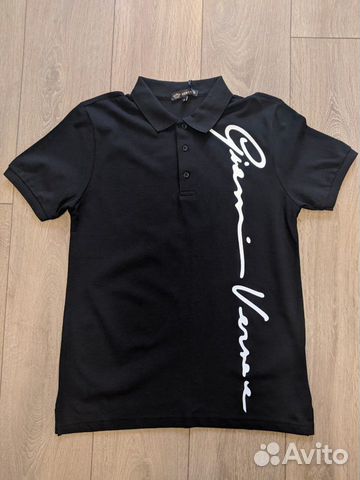 Мужское поло Versace GV Signature