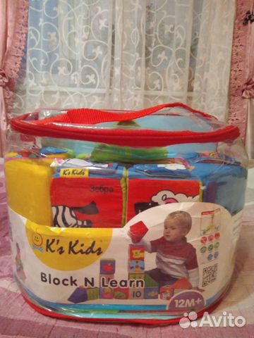 Мягкие кубики K’s Kids Мягкие кубики K’s Kids