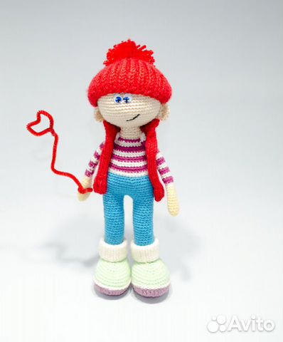 Игрушка вязаная ручной работы 