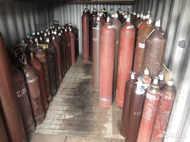 Гелий в баллонах на обмен