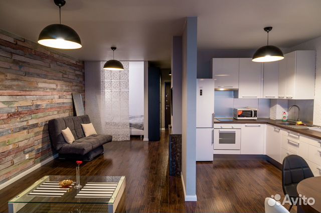 

1-к. квартира, 55 м², 2 кровати