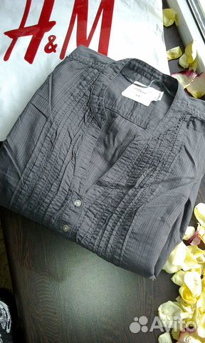Индийская рубашка «L.O.G.G.» из «H&M» (р.44-46) Индийская рубашка «L.O.G.G.» из «H&M» (р.44-46)