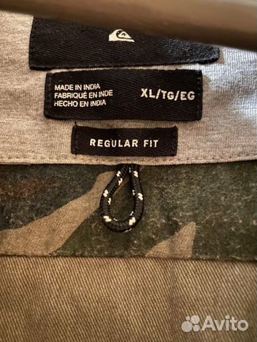 Рубашка Quicksilver XL Рубашка Quicksilver XL