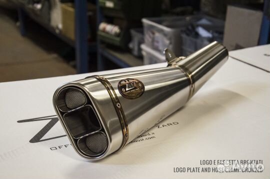 Глушитель выхлоп полный zard Yamaha MT 07