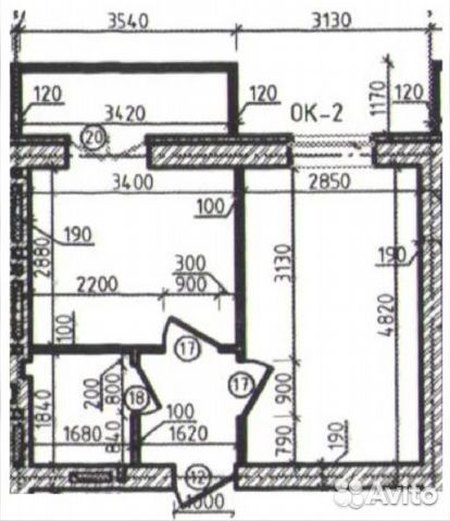 1-к квартира, 31.3 м², 7/9 эт.