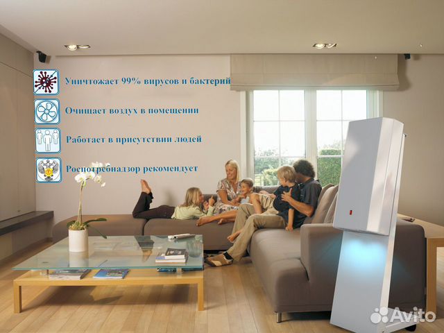 Рециркулятор-облучатель бактерицидный Рециркулятор-облучатель бактерицидный