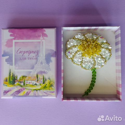 Брошь Ромашка Брошь Ромашка