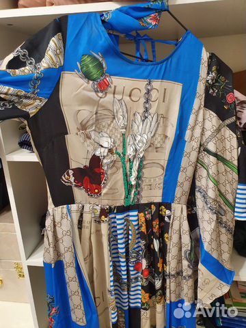 Платье летнее gucci