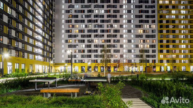 1-к квартира, 38.3 м², 12/14 эт. 1-к квартира, 38.3 м², 12/14 эт.