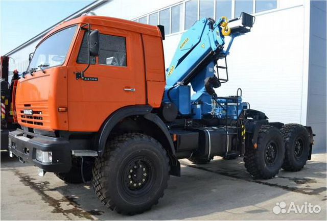 Новый камаз тягач 43118 с кму inman IM 150 евро 2