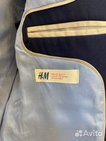 Пиджак на мальчика,H&M,122
