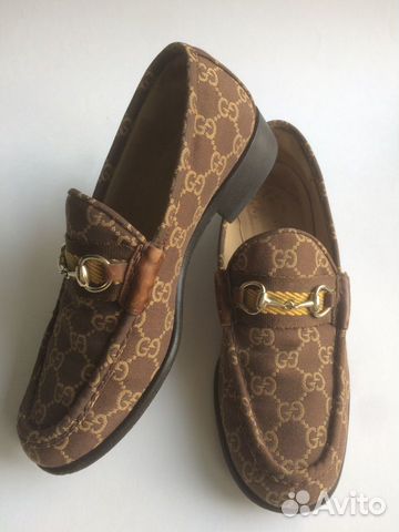 Туфли-лоферы Gucci винтаж Туфли-лоферы Gucci винтаж