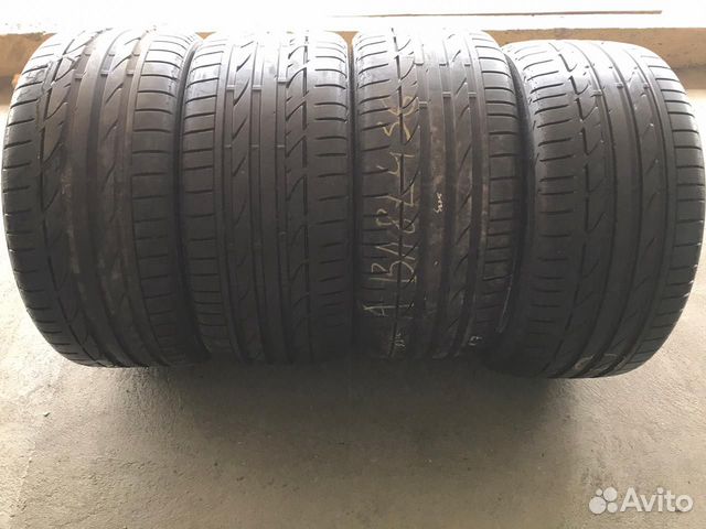 Комплект летних шин:Bridgestone 245/35 R18 Runflat