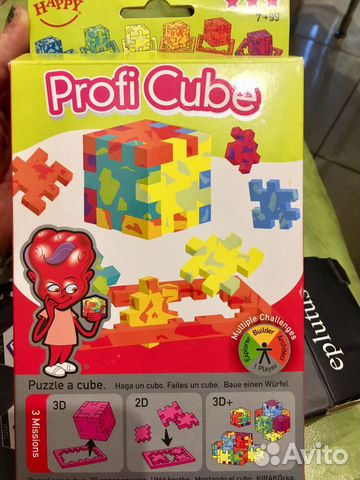 Головоломка мягкая Happy cube от 3 лет Головоломка мягкая Happy cube от 3 лет