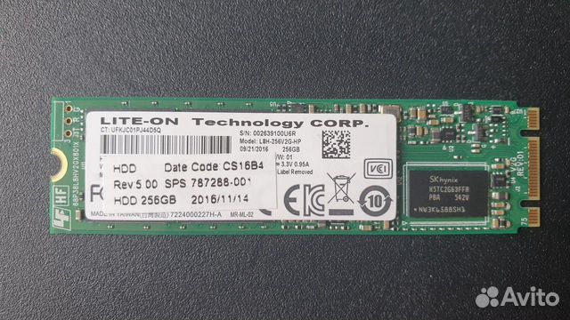 SSD lite-ON 256гб L8H-256V2G-HP SSD lite-ON 256гб L8H-256V2G-HP