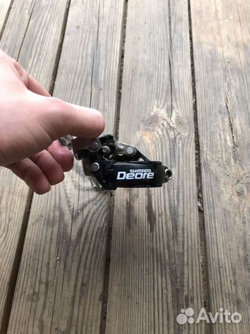 Передний переключатель shimano deore