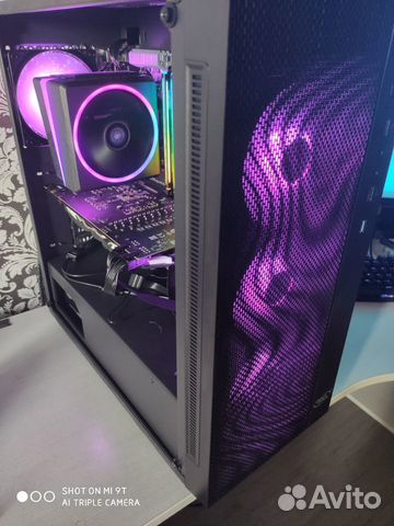 Красивый Игровой Компьютер R5 2600  3200  16gb