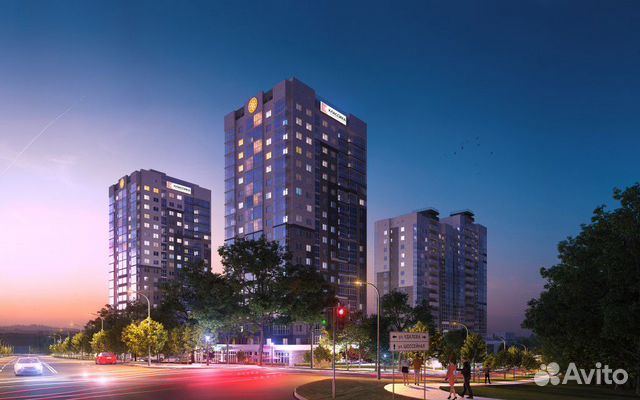 1-к квартира, 37.1 м², 9/18 эт. 1-к квартира, 37.1 м², 9/18 эт.
