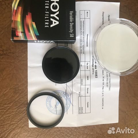 Hoya Variable Density 58mm 55mm (ND3 ND400) Япония