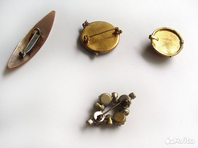 Винтажная брошь СССР, 50-е годы Винтажная брошь СССР, 50-е годы