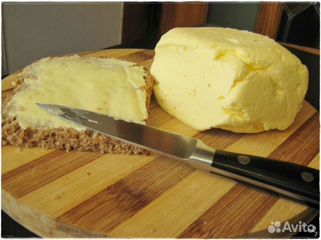 Масло сливочное домашнее