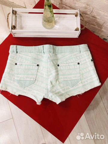 Шорты джинсовые pull&bear Шорты джинсовые pull&bear
