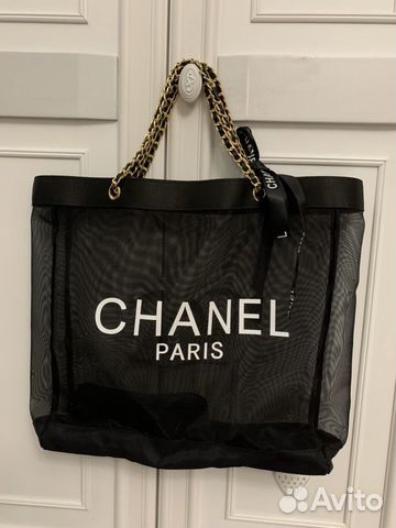 Крутая Cумка шопер Chanel с косметичкой Крутая Cумка шопер Chanel с косметичкой