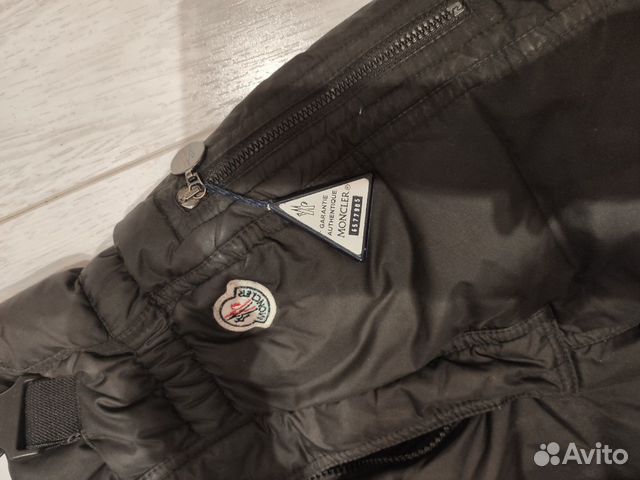 Зимние брюки комбинезон Moncler оригинал