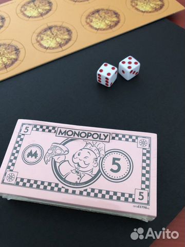 Настольная игра Монополия Пицца Настольная игра Монополия Пицца