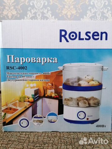 Пароварка Rolsen RSC-4002 б/у