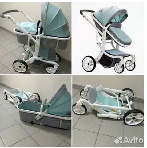 Коляска детская Aimile Silver Tiffany Коляска детская Aimile Silver Tiffany